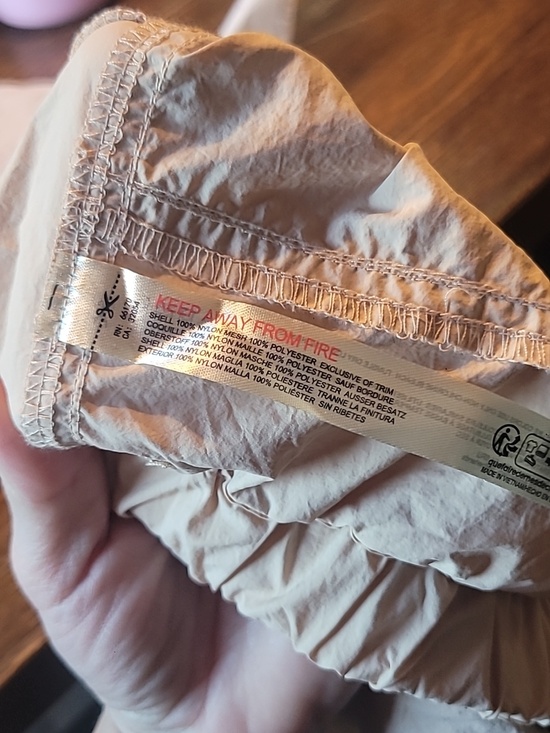 Free People Movement In The Wild Long Hike Shorts Beige Tofu Cargo Shorts Med - Picture 7 of 7